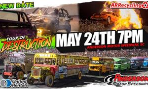 Tour of Destruction rescheduled for May 24th