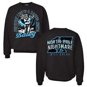 Northern Lights & Racing Nights Sweatshirt - Black
