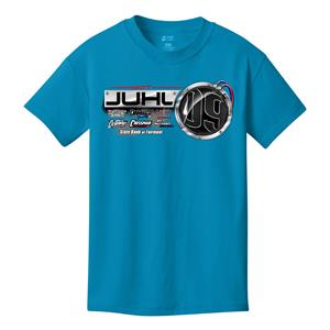 2023 Neon Blue Youth Core Cotton Tee