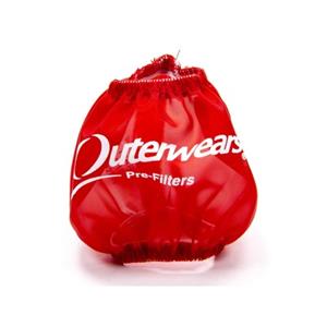 OUTERWEARS- 3in BREATHER PRE-FILTER- RED