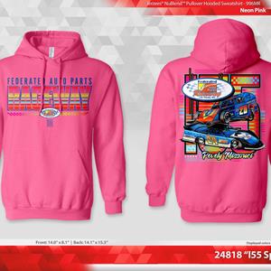 2024 Federated Auto Parts Raceway Hood Pink