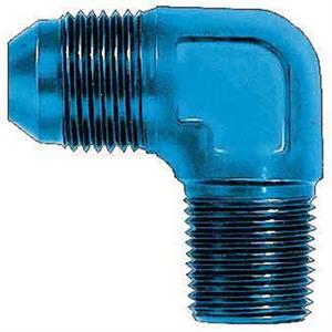 FITTING ADAPTER-90 Degree, 8AN Male- 3/8NPT Male