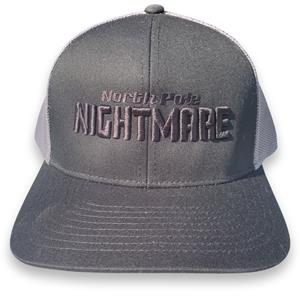 North Pole Nightmare SnapBack Hat - Black/Charcoal
