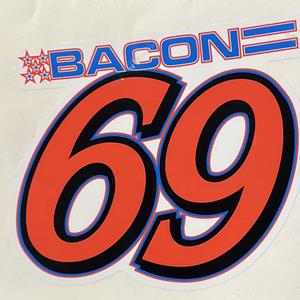 Bacon 69 Decal 