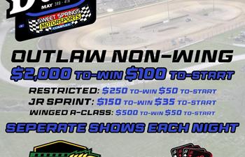 NOW600 Wild Card Takes On NOW600 HART Series at Sweet Springs for the Dirt2Media Duels on May 3-4
