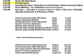 Legends Night tonight at Devil's Bowl Speedway!