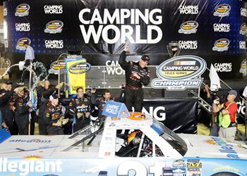 Sauter clinches Camping World Truck Series ti