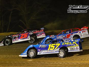 Atomic Speedway (Chillicothe, OH) – Lucas Oil Late Model Dirt Series – Buckeye Spring 50 – May 4th, 2023. (Tyler Carr photo)