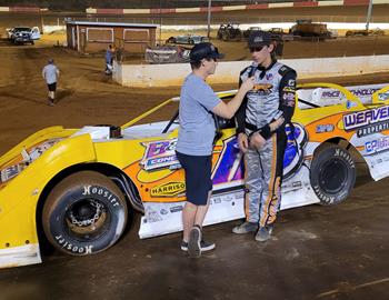 Cameron in Victory Lane on July 1 in the $4,000-to-win 5th annual J. Paul Smith Memorial.