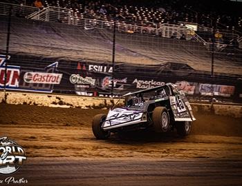 Chase Holland competes in the Gateway Dirt Nationals at The Dome at Americas Center (St. Louis, MO) on December 14-16. (357s World of Dirt/Chase Prather photo)