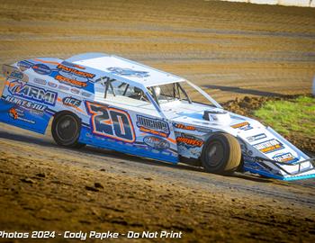 Humboldt Speedway (Humboldt, KS) – United States Modified Touring Series – King of America XIII – April 4th-6th, 2024. (Cody Papke photo)