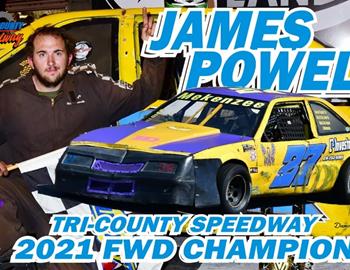 Front Wheel Drive Champion James Powekk