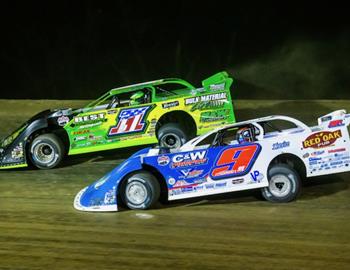 Atomic Speedway (Chillicothe, OH) – Lucas Oil Late Model Dirt Series – Buckeye Spring 50 – March 20th, 2022. (Heath Lawson photo) 