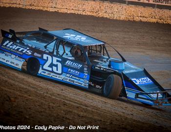 Humboldt Speedway (Humboldt, KS) – United States Modified Touring Series – King of America XIII – April 4-6, 2024. (Cody Papke photo)