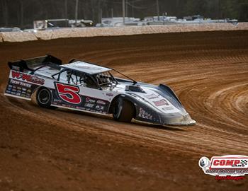 Boothill Speedway (Greenwood, LA) – COMP Cams Super Dirt Series – Ronny Adams Memorial – March 8th-9th, 2024.(Turn 3 images photo) 
