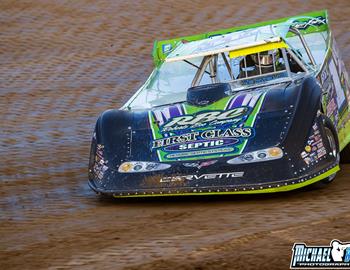 Lucas Oil Late Model Dirt Series at Atomic Speedway - March 21 (Michael Boggs Photo)