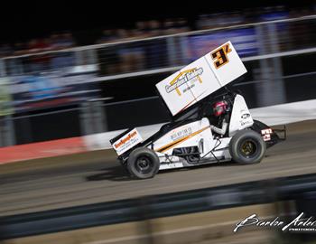 Cole in action in the Zach Davis Racing No. 3z