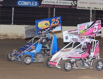 Chevy Boyer #25X and Ava Gropp #5A