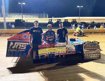 Nick Hoffman picked up the $1,500 Mid-Atlantic Modified Series win on August 13 at Virginias Winchester Speedway.