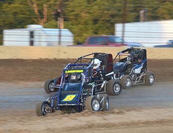 Brian Lunsford #8, Toby Mullins #94 and Nathan Brookshier #27