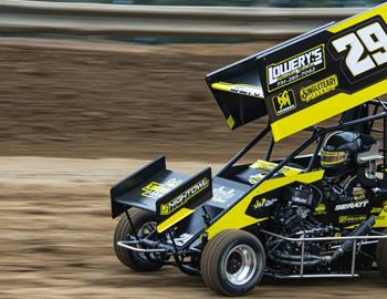 Lane in action at Southern Illinois Raceway.