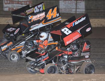 Chase Porter #2, Beau Heavelow #44H and Tyler Rennison #47R