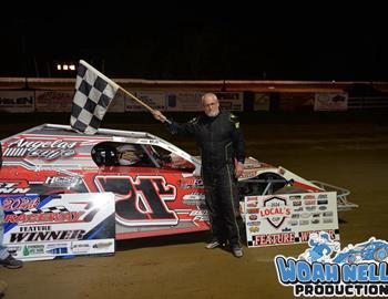 Dennis Lunger, Jr. raced his way to a big win on Friday May 10 at Raceway 7.