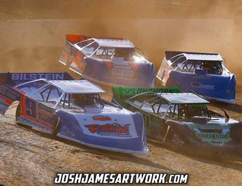 Brownstown Speedway (Brownstown, IN) – Lucas Oil Late Model Dirt Series – Indiana Icebreaker – March 23rd, 2024. (Josh James photo)