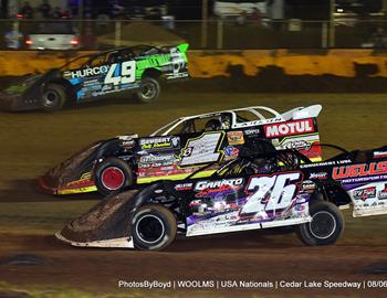 Cedar Lake Speedway (New Richmond, WI) – World of Outlaws Case Late Model Series – USA Nationals – August 4th-6th, 2022. (Todd Boyd photo)