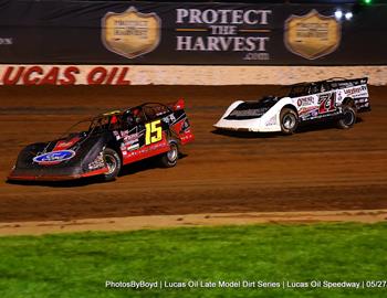 Lucas Oil Speedway (Wheatland, Mo.) – Lucas Oil Late Model Dirt Series – Show-Me 100 – May 27-28th, 2022. (Todd Boyd photo)