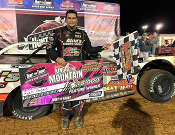 Ryan Gustin wins the Hunt the Front Super Dirt Series at Smokey Mountain Speedway 