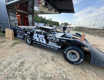 Chase Holland competes at Hattiesburg Speedway (Hattiesburg, MS) on May 3, 2024.