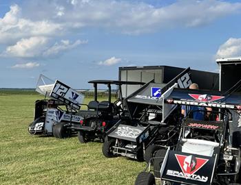 RS12 Motorsports brought four cars to Wayne County Speedway (Wayne City, Illinois) on August 5, 2023.