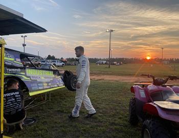 Chase Holland at Deep South Speedway (Loxley, AL) on September 16, 2023.