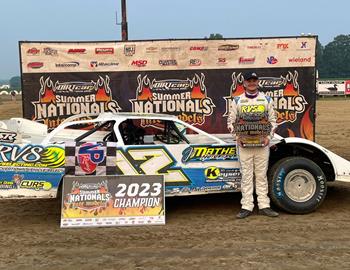 Wayne County Speedway (Orrville, OH) – DIRTcar Summer Nationals – July 16th, 2023. 