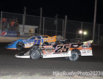 Boone Speedway (Boone, IA) – World of Outlaws Case Late Model Series – Hawkeye 100 – August 1st, 2023. (Mike Ruefer photo)