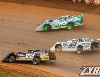 Dirt Track at Charlotte (Concord, NC) – World of Outlaws Morton Buildings Late Model Series – World Finals – November 5th-6th, 2021. (Zach Yost photo)	