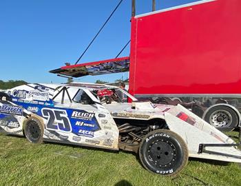 Cody Thompson at Deer Creek Speedway on May 28.