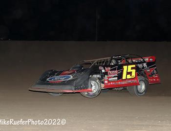 Maquoketa Speedway (Maquoketa, IA) – Lucas Oil Midwest LateModel Racing Association – August 13th, 2022. (Mike Ruefer photo)