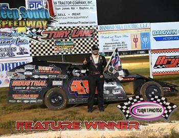Chase Holland wins at Deep South Speedway (Loxley, AL) on November 4, 2023. (Turn 1 Photos photo)