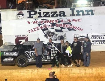 Josh Collins was crowned the 2021 Crate Late Model Track Champion.