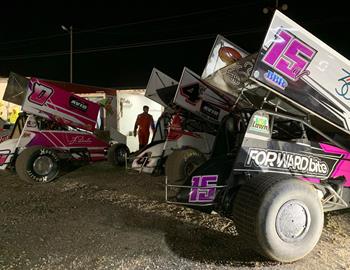 Cole made his 305 c.i. Winged Sprint Car debut on April 23 at Nebraskas Eagle Raceway.