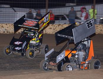 Dustin March #25M and Tyler Rennison #47R