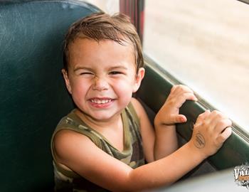 Everyone likes a bus ride around the race track. Climb aboard the Valley Speedway bus during intermission.