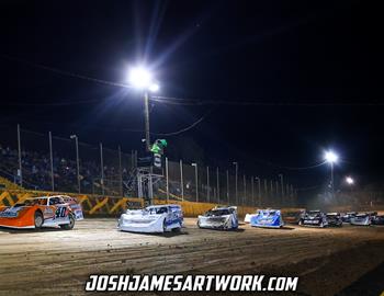 Senoia Raceway (Senoia, GA) – Castrol FloRacing Night in America – Peach State Classic – November 11th-12th, 2022. (Josh James Artwork)