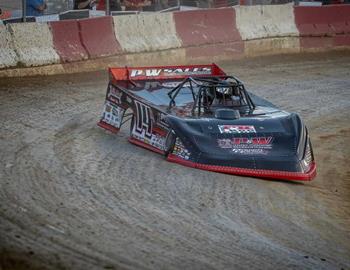 Batesville Motor Speedway (Batesville, AR) – Lucas Oil Late Model Dirt Series – Topless 100 – August 19th-20th, 2022. (Finishline Productions photo)