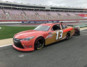 Chad Finchums ride at Charlotte Motor Speedway on May 25, 2020.