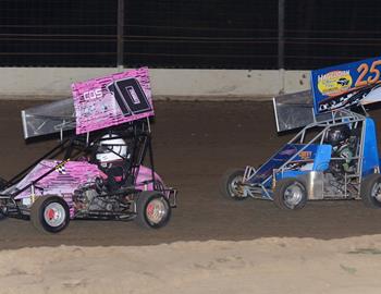 Chasity Younger #10 and Chevy Boyer #25X