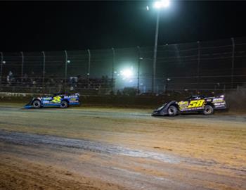 Volusia Speedway Park (Barberville, FL) - World of Outlaws Morton Buildings Late Model Series - DIRTcar Sunshine Nationals - January 14th-16th, 2021. (Jacy Norgaard photo)