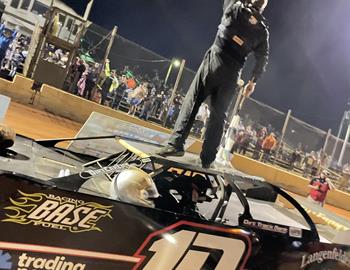 Joseph Joiner topped the Southern All Star Dirt Racing Series Bash at the Beach Super Late Model feature on March 11 at Southern Raceway (Milton, Fla.).